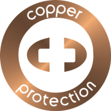Copper Protection Logo Tecnologia en cobre